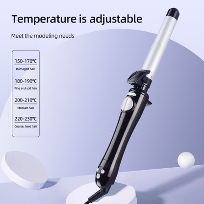 Professional Automatic Ceramic Curling Iron | 28mm Auto Rotating Barrel | Waves & Curls Styling Tool