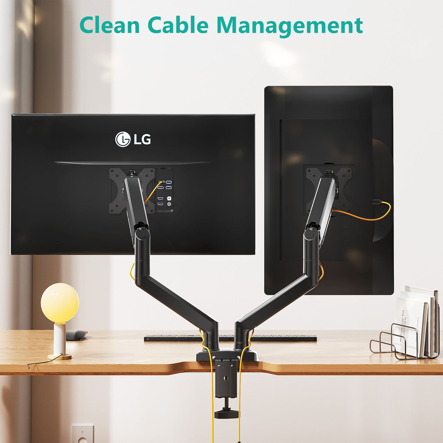 Full Motion Monitor Arm | Ergonomic Monitor Mount for 13-32" Screens