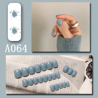 LuxeArt™ Press-On Nail Kit – Colorful Almond & Ballerina Shape False Nails for Women