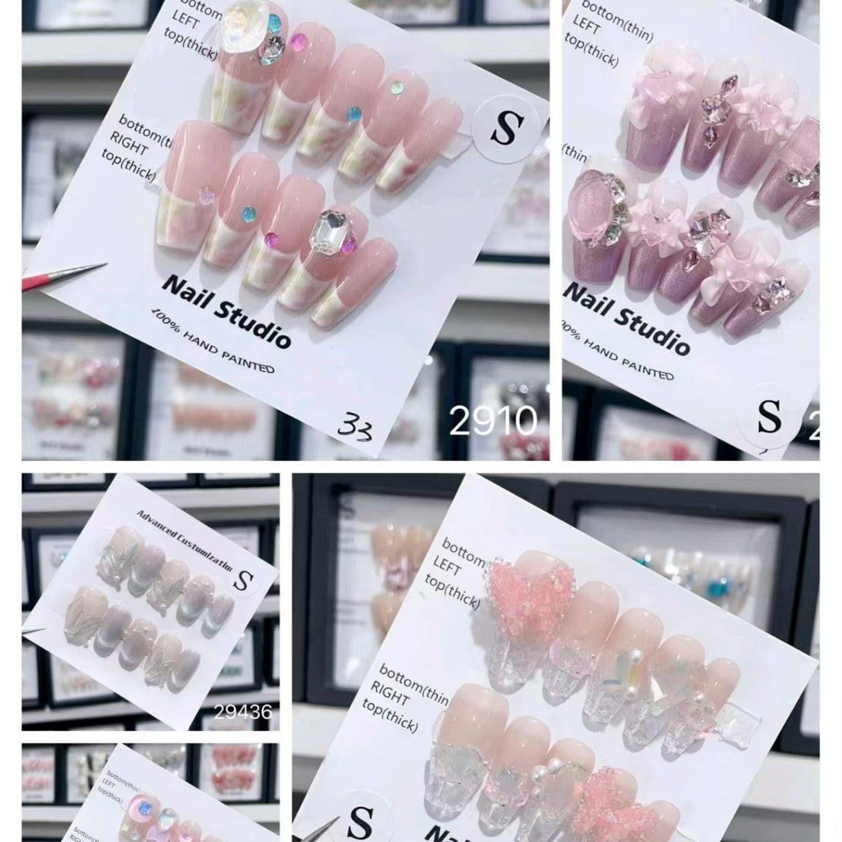 Temperament Nail Art Collection – Instant Glamour Press-On Nails