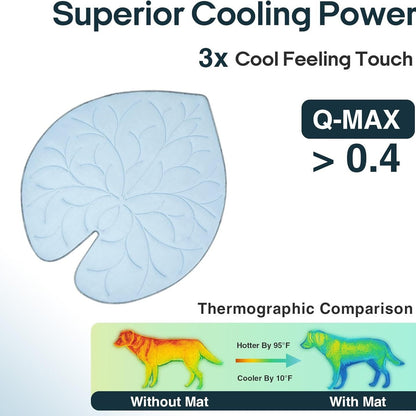 ❄️ Summer Must-Have: Instant Cooling Pet Mat 🐾