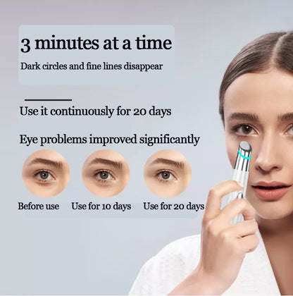 5-in-1 LED Eye Wand | Facial Massager & Light Therapy Device