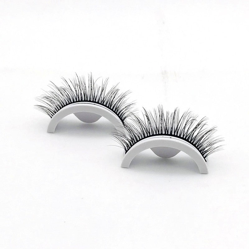 VelvetTouch™ Self-Adhesive Lashes | Glue-Free 3D Mink, Reusable & Instant Fit