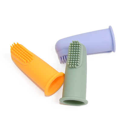 BPA-Free Silicone Baby Finger Toothbrush – Food-Grade Oral Care for Infants & Toddlers