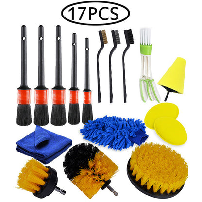 Premium Detailer Brush | Soft-Bristle Car Cleaning Tool