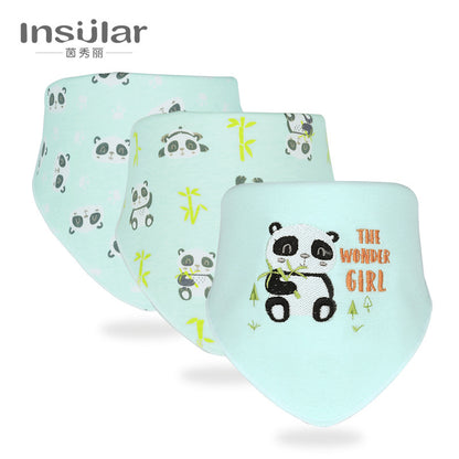 Organic Cotton Baby Bandana Bibs – Absorbent & Soft Drool Bibs (3-Piece Set)