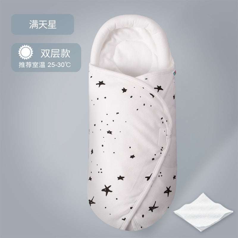 Premium 100% Cotton Newborn Baby Swaddle – Soft Swaddling Wrap & Sleepsack