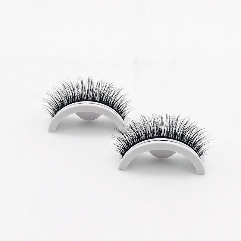 VelvetTouch™ Self-Adhesive Lashes | Glue-Free 3D Mink, Reusable & Instant Fit
