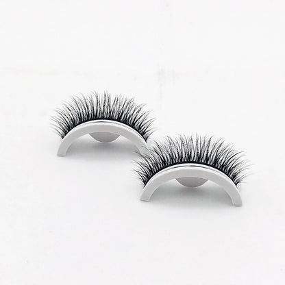 VelvetTouch™ Self-Adhesive Lashes | Glue-Free 3D Mink, Reusable & Instant Fit