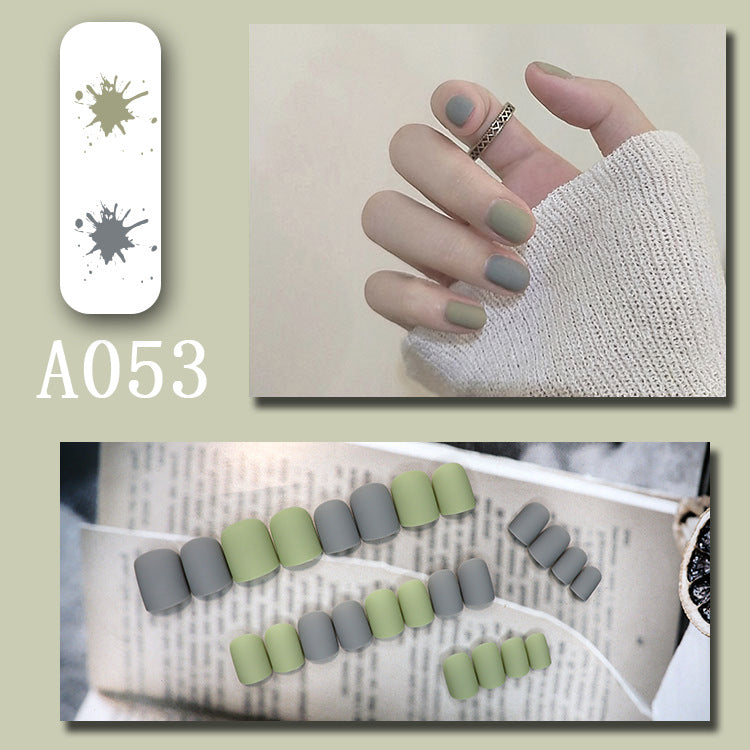 LuxeArt™ Press-On Nail Kit – Colorful Almond & Ballerina Shape False Nails for Women