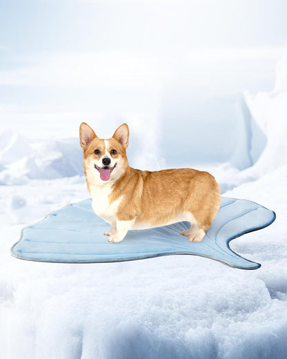 Ginkgo Leaf Pet Cooling Mat