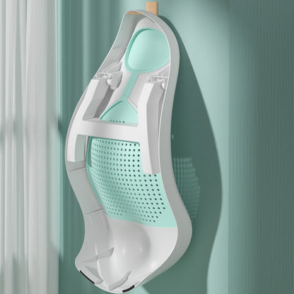 CloudSnuggle™ Foldable Baby Bath Support Seat | Ergonomic Non-Slip Infant Shower Chair for Home & Travel