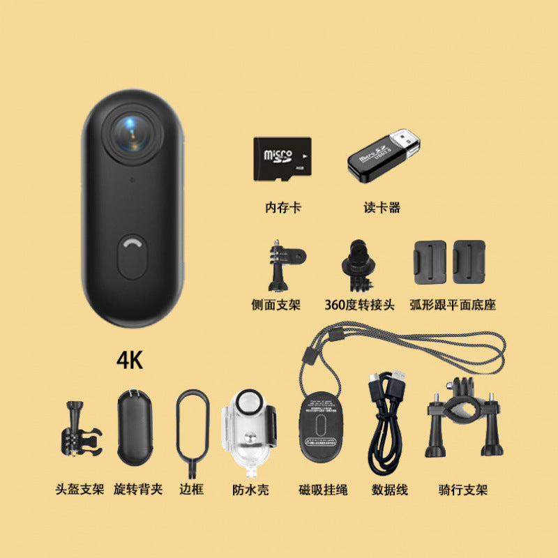 H88 Ultra-Mini POV Action Camera | UHD 4K / FHD 1080P Stealth Cam - Waterproof, Magnetic Mount & Long Battery Life for Sports & Security 📹🛡️