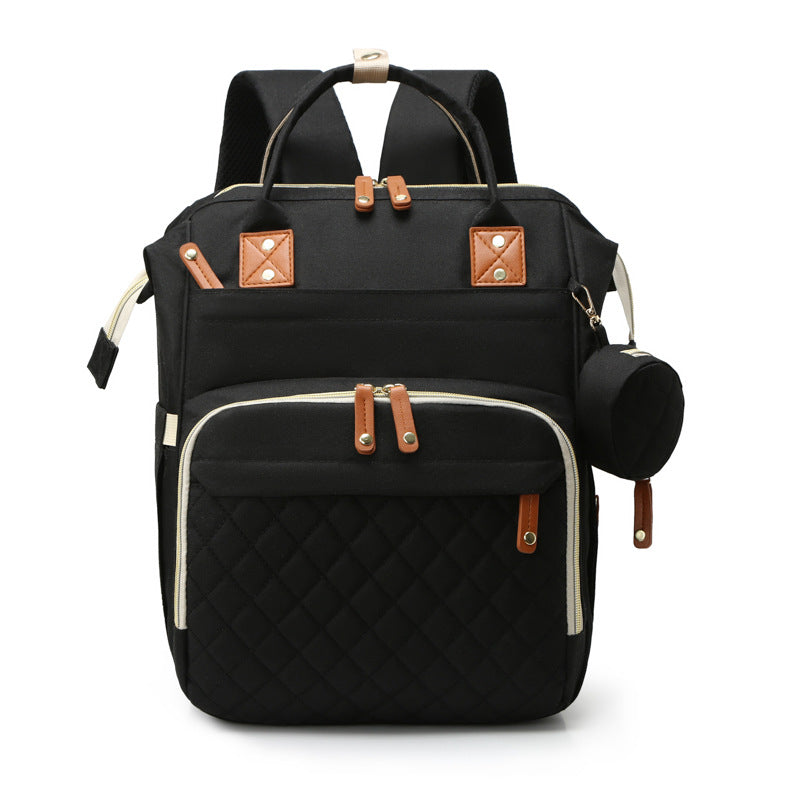 Large Capacity Diaper Bag | Waterproof Multi-Function Mom Backpack