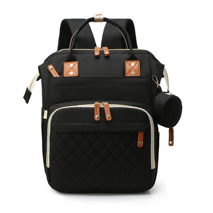 Large Capacity Diaper Bag | Waterproof Multi-Function Mom Backpack