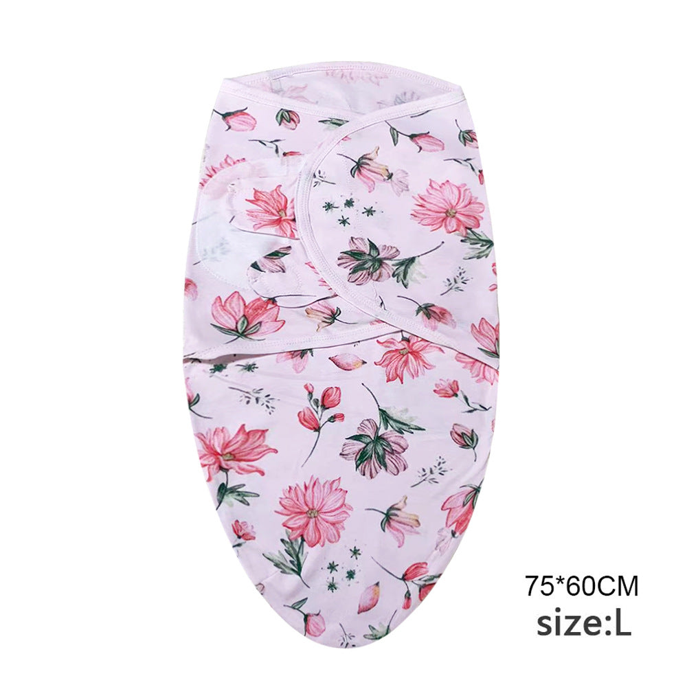 PureComfort™ Organic Cotton Newborn Swaddle Wrap | Breathable Anti-Startle Baby Sleep Sack for Peaceful Nights
