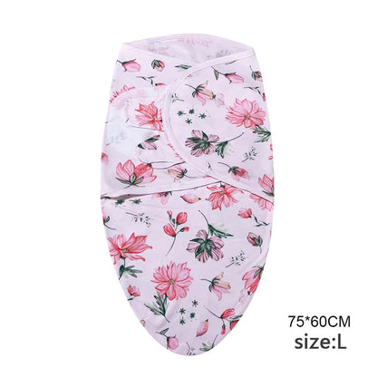 PureComfort™ Organic Cotton Newborn Swaddle Wrap | Breathable Anti-Startle Baby Sleep Sack for Peaceful Nights