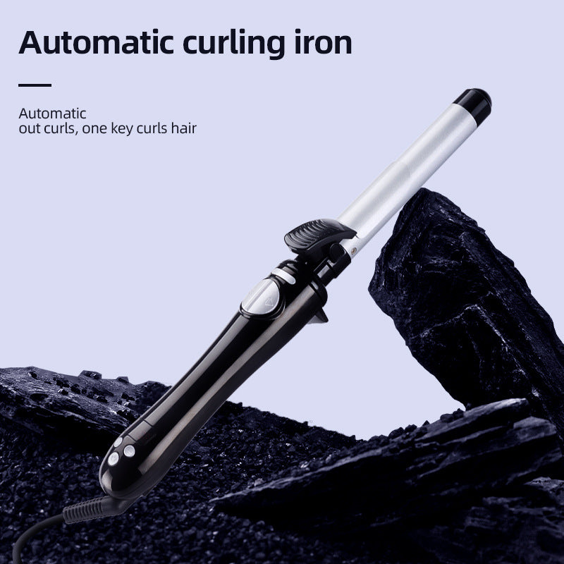 Professional Automatic Ceramic Curling Iron | 28mm Auto Rotating Barrel | Waves & Curls Styling Tool