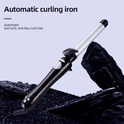 Professional Automatic Ceramic Curling Iron | 28mm Auto Rotating Barrel | Waves & Curls Styling Tool