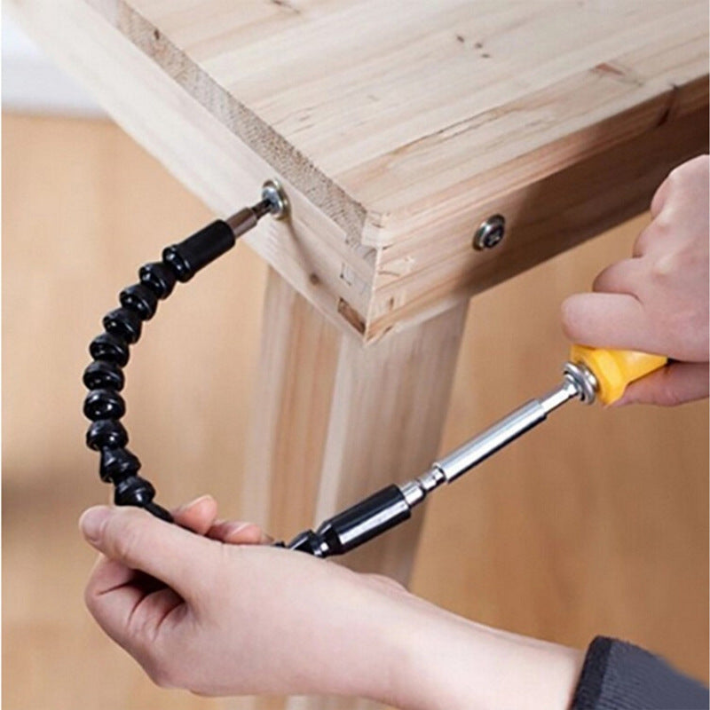 Universal Flexible Drill Bit Extension Shaft | Reach Tool for Tight Spaces | 200mm–300mm