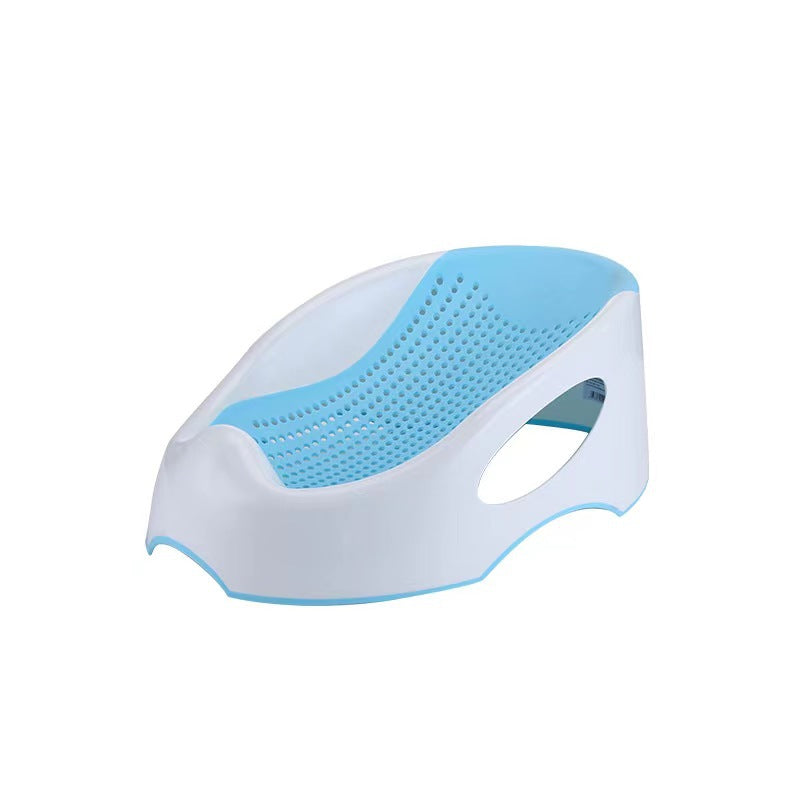 CloudSnuggle™ Foldable Baby Bath Support Seat | Ergonomic Non-Slip Infant Shower Chair for Home & Travel