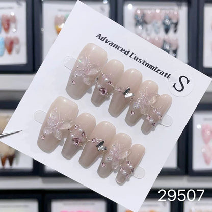 Temperament Nail Art Collection – Instant Glamour Press-On Nails