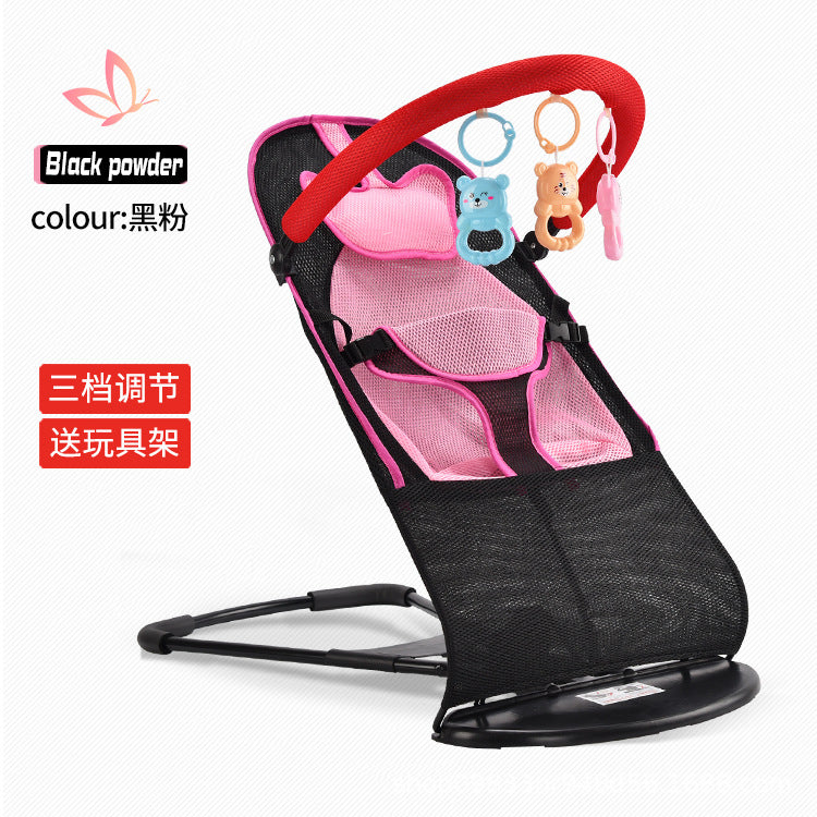 LullabyRest™ Ergonomic Baby Rocking Chair – Soothing Newborn Recliner & Swing up to 18kg