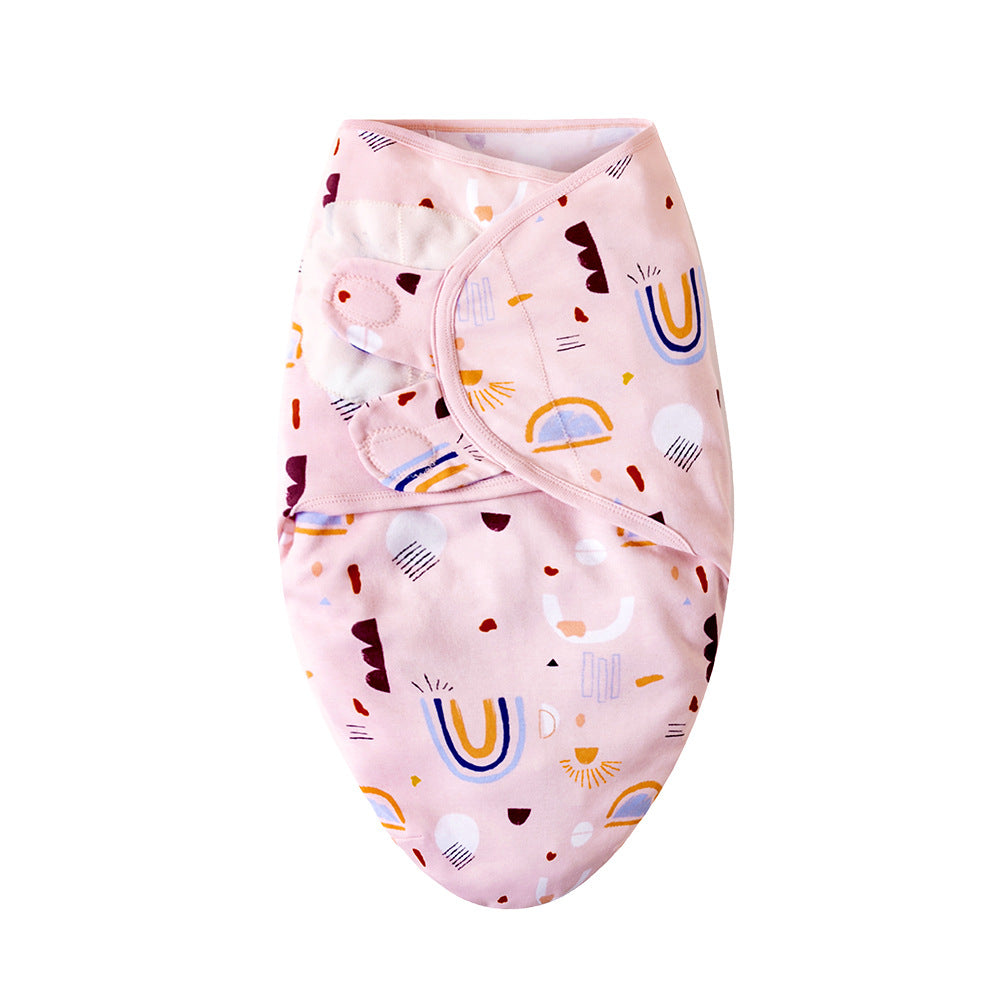 PureComfort™ Organic Cotton Newborn Swaddle Wrap | Breathable Anti-Startle Baby Sleep Sack for Peaceful Nights