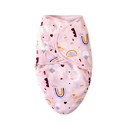 PureComfort™ Organic Cotton Newborn Swaddle Wrap | Breathable Anti-Startle Baby Sleep Sack for Peaceful Nights