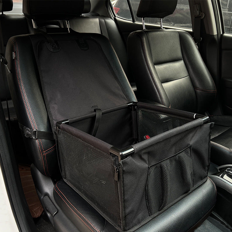 🛡️ Premium Dog Car Seat Protector | Heavy-Duty 600D Oxford & Non-Slip Base 🐕