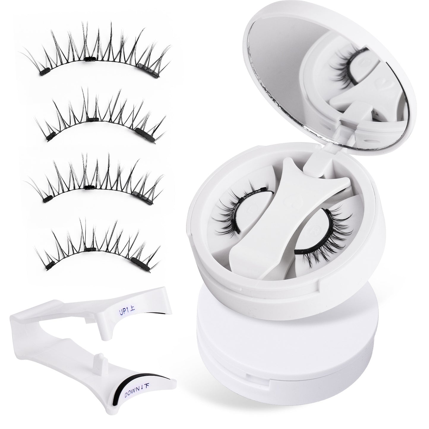 LuxeLift™ Magnetic Eyelash Kit | Glue-Free, Natural Volume & Reusable