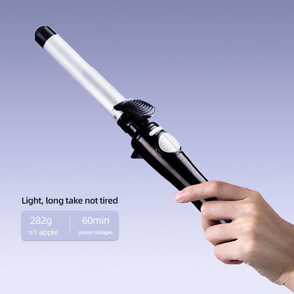 Professional Automatic Ceramic Curling Iron | 28mm Auto Rotating Barrel | Waves & Curls Styling Tool