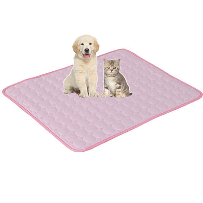 ☀️ Beat the Heat! Premium Pet Cooling Mat | Instant Relief for Dogs & Cats 🧊