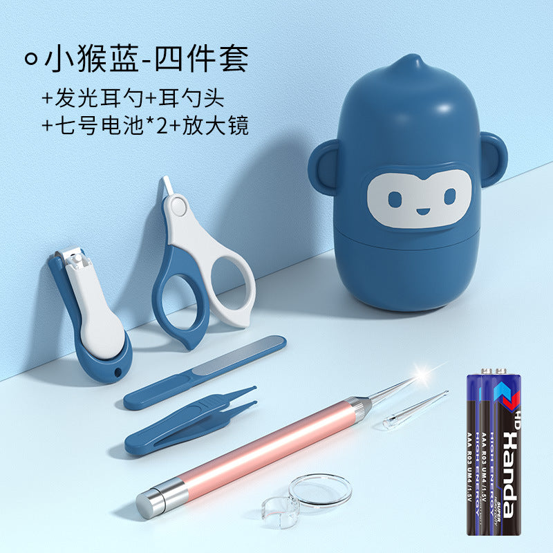 SafeTouch™ Baby Nail Care Kit – 4-Piece Safety Grooming Set for Newborns & Toddlers