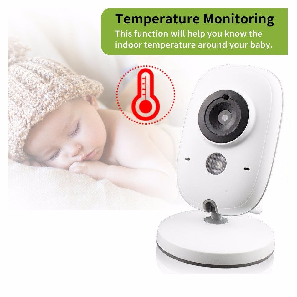 🛡️ Peace of Mind Baby Monitor | 4G Wireless Nursery Camera with 2-Way Talk