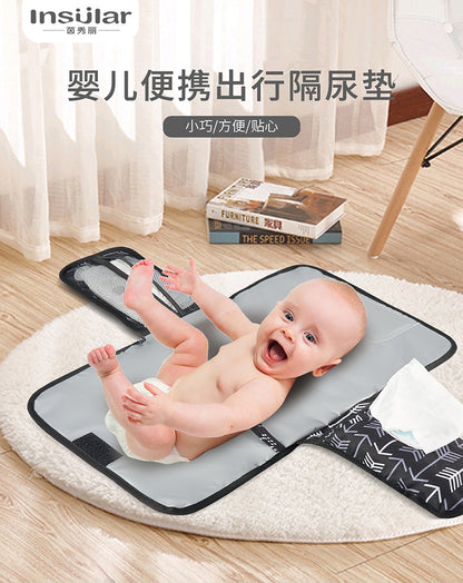 PureGuard™ Portable Baby Changing Mat | Waterproof, Foldable & Travel-Ready
