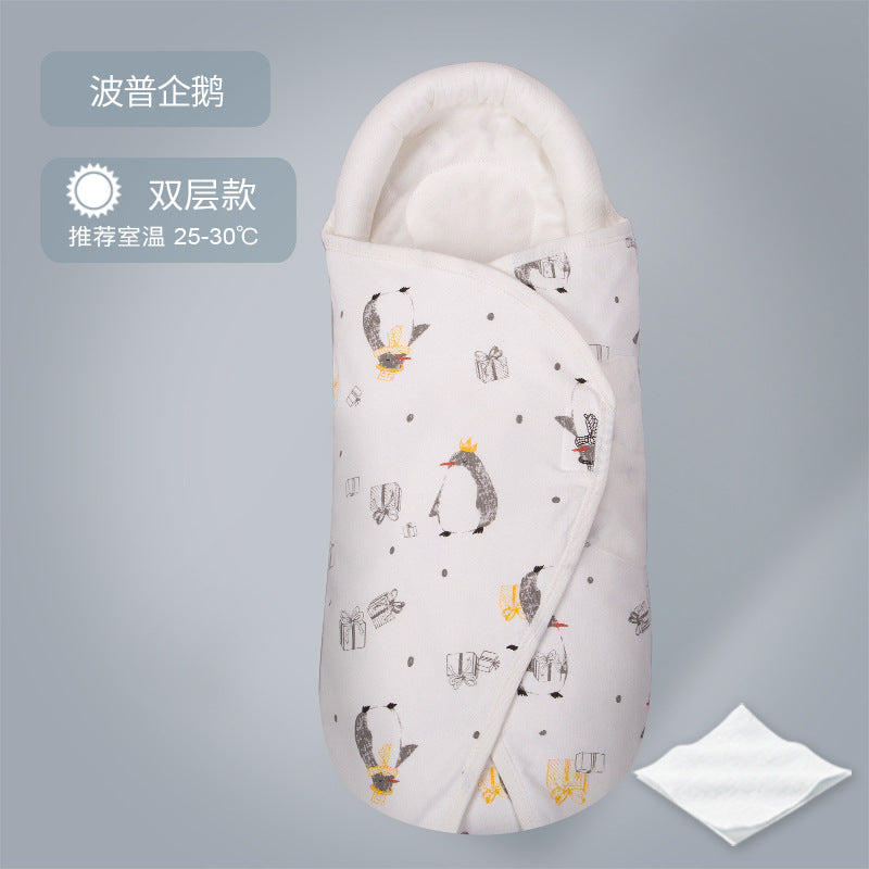 Premium 100% Cotton Newborn Baby Swaddle – Soft Swaddling Wrap & Sleepsack