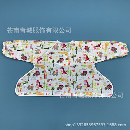 CloudSnuggle™ Mess-Free Baby Feeding Mat | High Chair Table Cover & Floor Protector for Toddler Self-Feeding