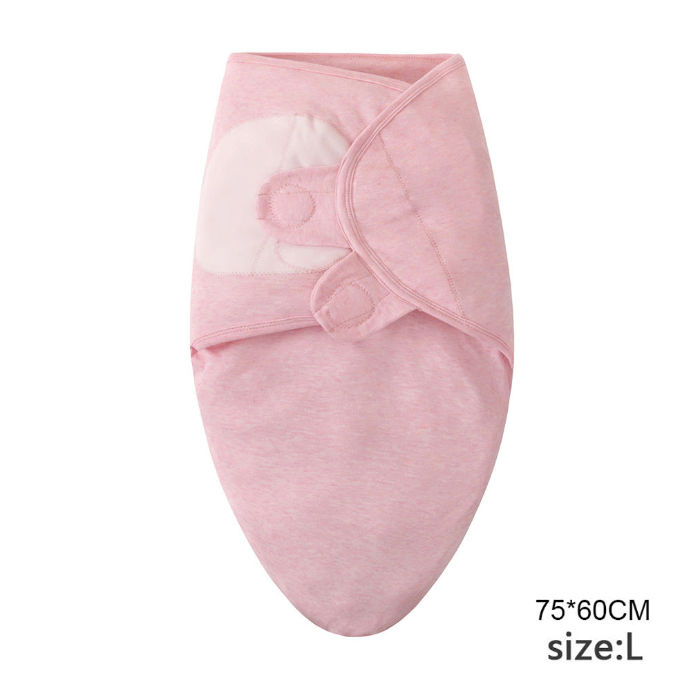 PureComfort™ Organic Cotton Newborn Swaddle Wrap | Breathable Anti-Startle Baby Sleep Sack for Peaceful Nights