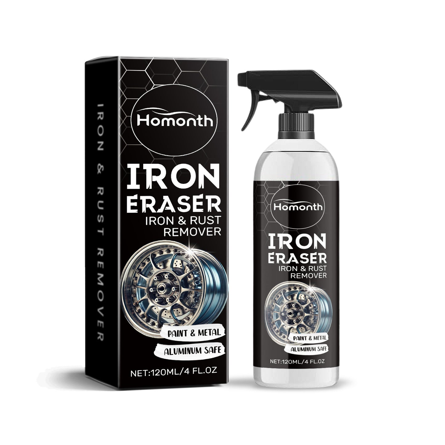 Pro-Grade Car Rust & Brake Dust Dissolver | Alloy Wheel Cleaner