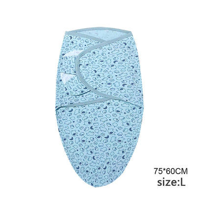 PureComfort™ Organic Cotton Newborn Swaddle Wrap | Breathable Anti-Startle Baby Sleep Sack for Peaceful Nights