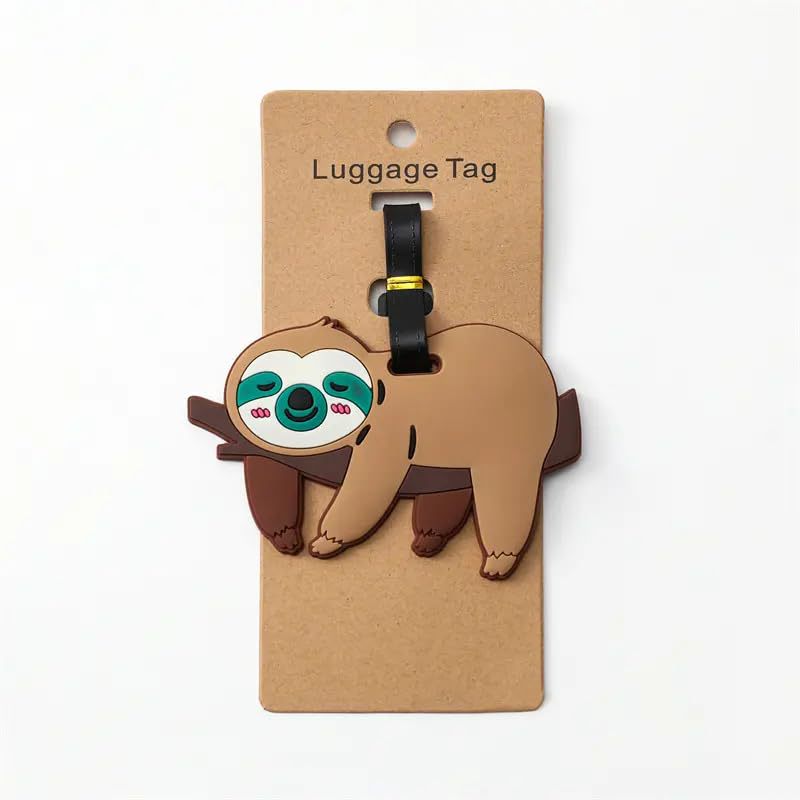 AIVC Anti-Loss Luggage Tag | High-Visibility PVC Travel ID Tag