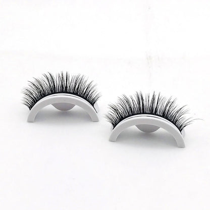 VelvetTouch™ Self-Adhesive Lashes | Glue-Free 3D Mink, Reusable & Instant Fit