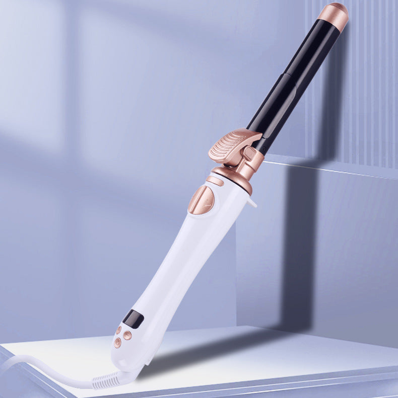 Professional Automatic Ceramic Curling Iron | 28mm Auto Rotating Barrel | Waves & Curls Styling Tool