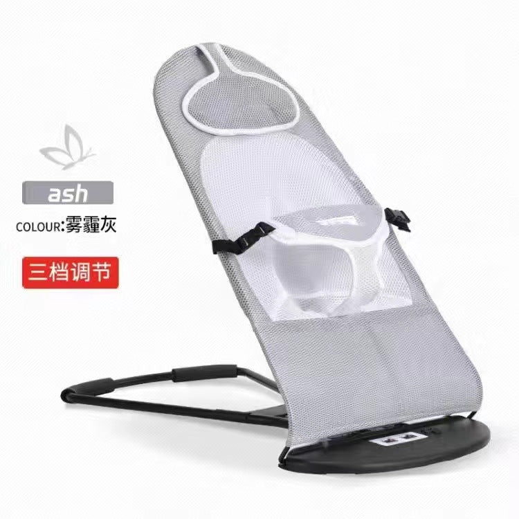 LullabyRest™ Ergonomic Baby Rocking Chair – Soothing Newborn Recliner & Swing up to 18kg