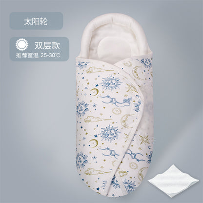 Premium 100% Cotton Newborn Baby Swaddle – Soft Swaddling Wrap & Sleepsack
