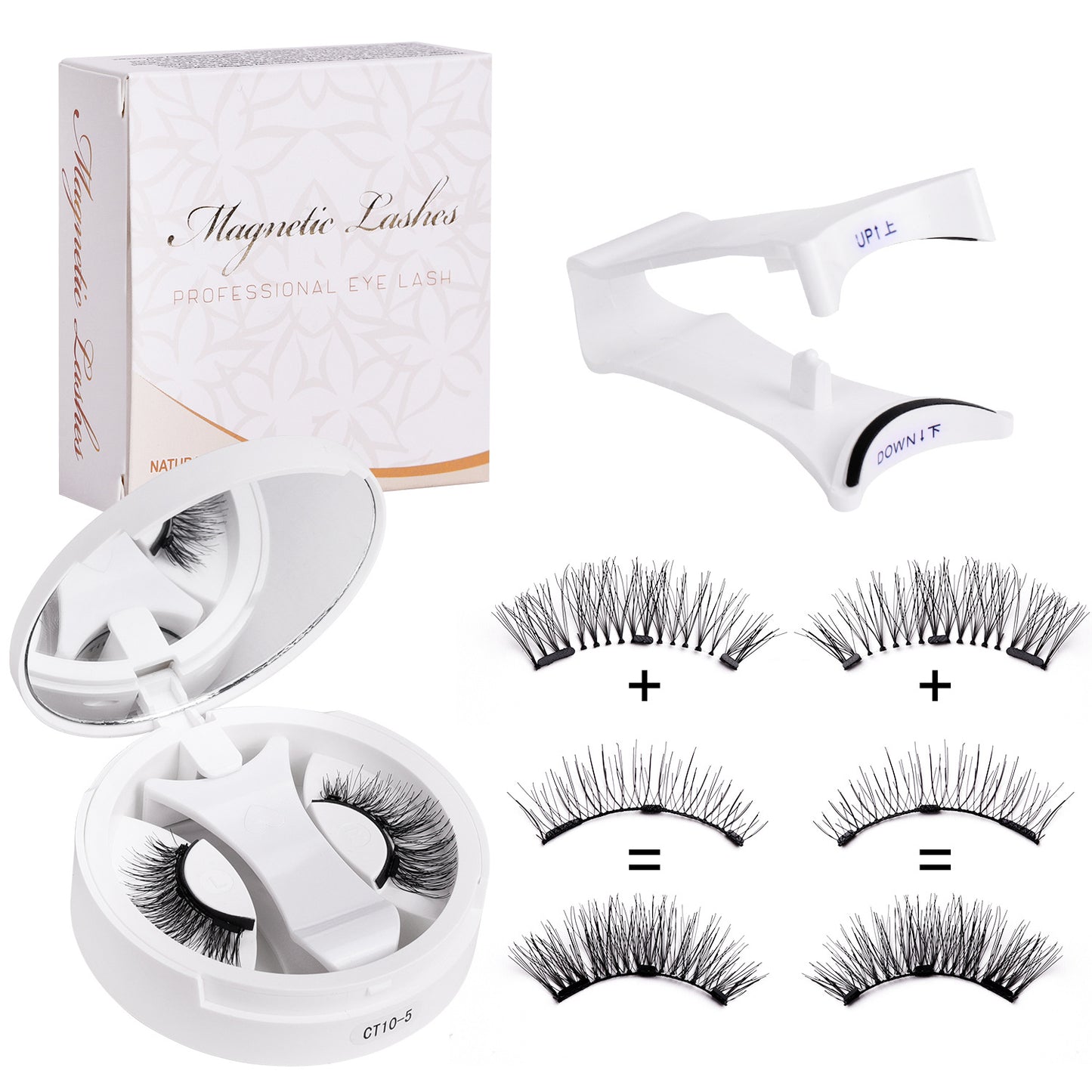 LuxeLift™ Magnetic Eyelash Kit | Glue-Free, Natural Volume & Reusable