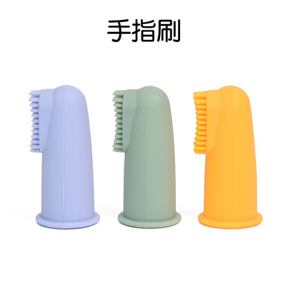 BPA-Free Silicone Baby Finger Toothbrush – Food-Grade Oral Care for Infants & Toddlers