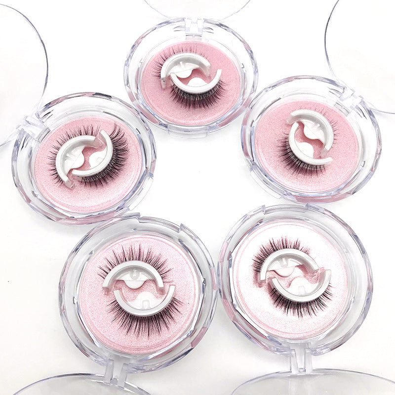 VelvetTouch™ Self-Adhesive Lashes | Glue-Free 3D Mink, Reusable & Instant Fit