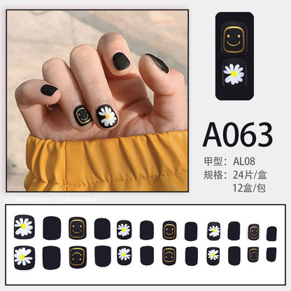 LuxeArt™ Press-On Nail Kit – Colorful Almond & Ballerina Shape False Nails for Women